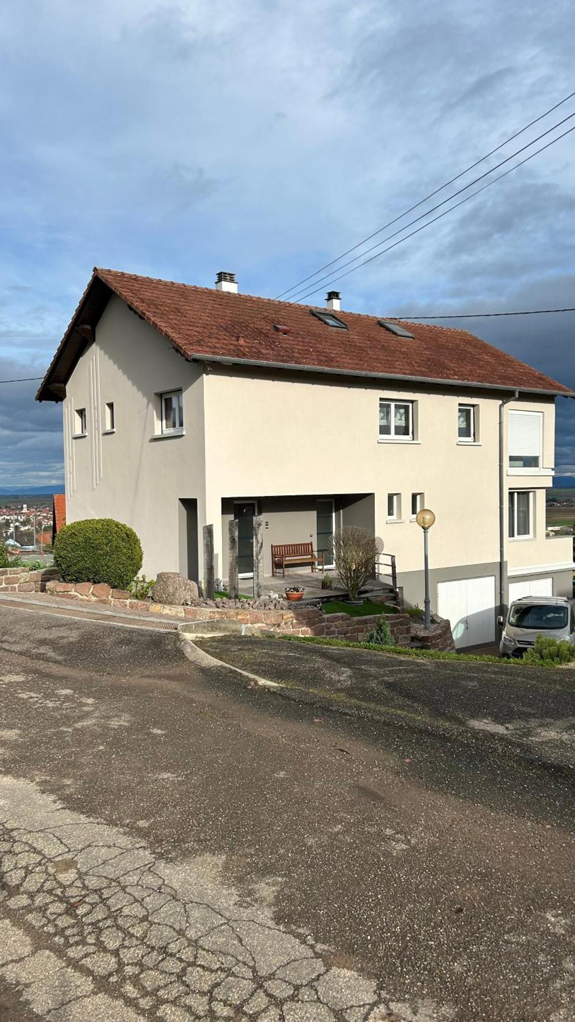 A L'Oree Des Vignes, Superbe Logement De 80 M2 Wangen Exteriör bild